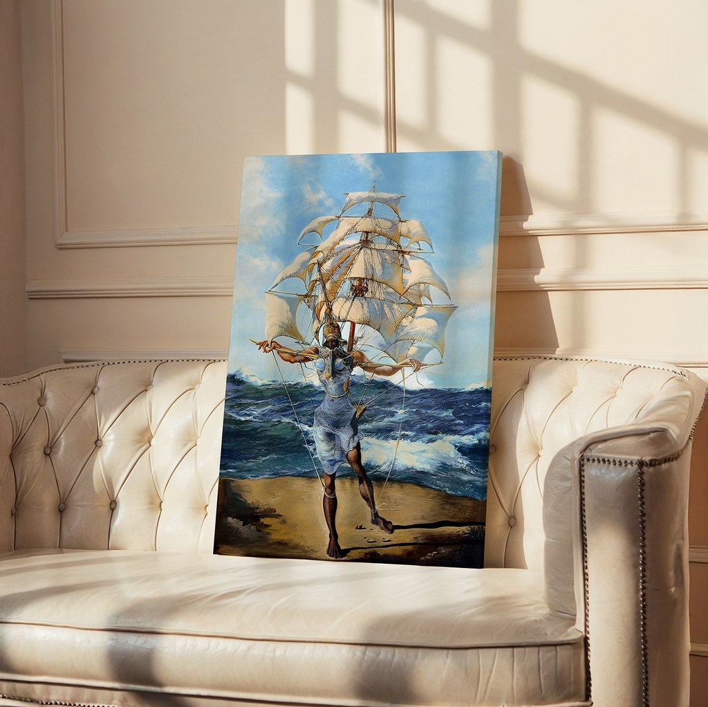 The Ship - Salvador Dali Kanvas Tablo - PlusCanvas