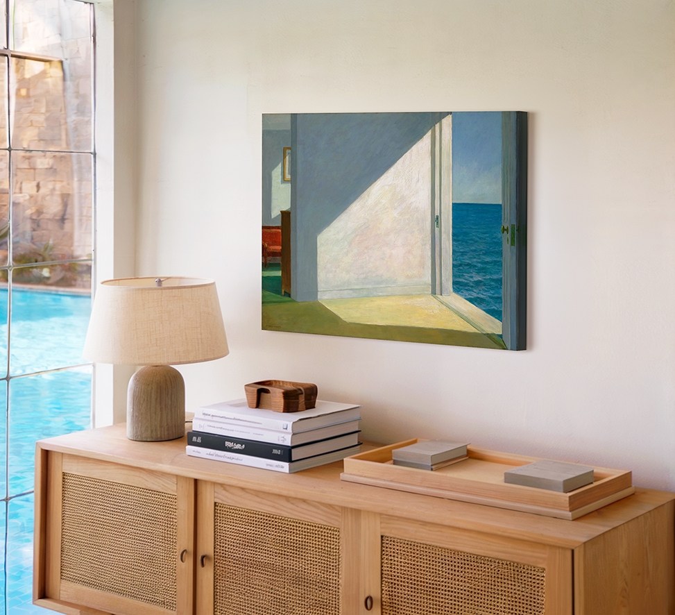 Rooms By The Sea Edward Hopper Kanvas Tablo Burada - PlusCanvas