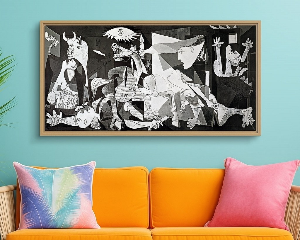 Guernica Kanvas Tablo - Picasso 1937 | Pluscanvas Burada - PlusCanvas