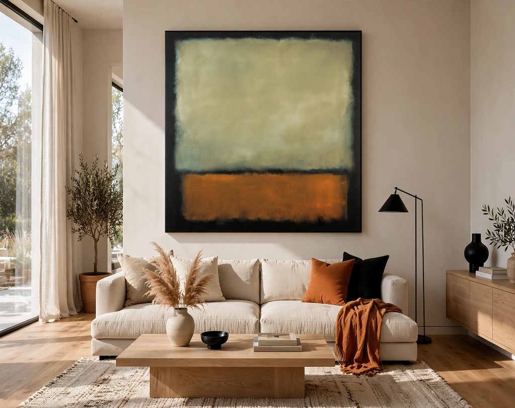 No.7 - Mark Rothko Kanvas Tablo - PlusCanvas
