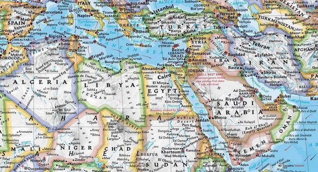 National Geographic Siyasi Dünya Haritası - The World Political