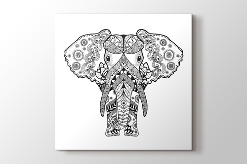 Aslan Mandala Tablo Burada PlusCanvas