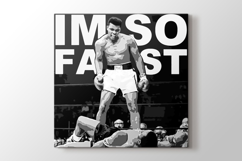 Muhammad Ali - I Am So Fast görseli.