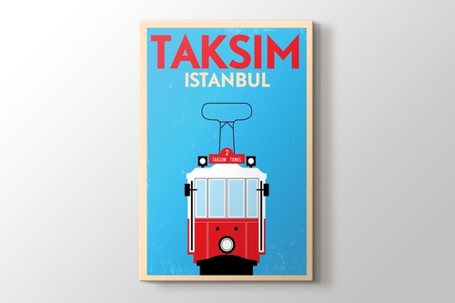 İstanbul Taksim Tramvay görseli.