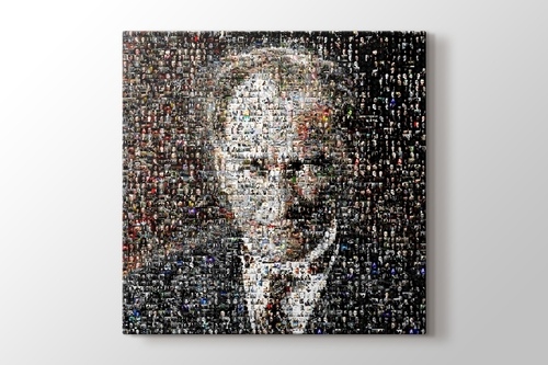 Atatürk mozaik görseli.
