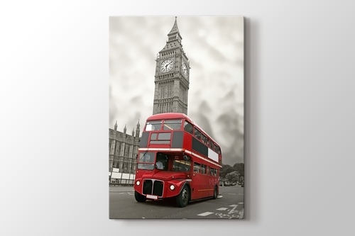 Red Bus and Big Ben görseli.