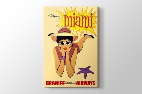 Miami Vintage Posteri görseli.