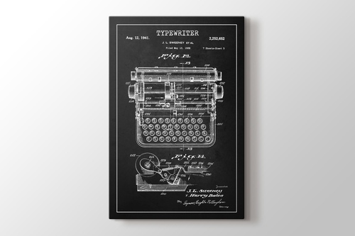 Typewriter Patent görseli.