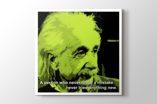 Albert Einstein - Mistake görseli.