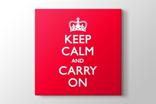 Keep Calm and Carry On görseli.