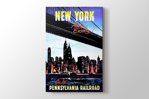 New York by Pennsylvania Railroad görseli.