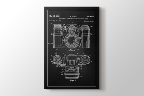 Photographic Camera With Coupled Exposure Meter Patent görseli.