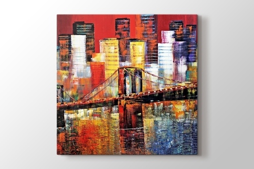 Brooklyn Bridge New York görseli.