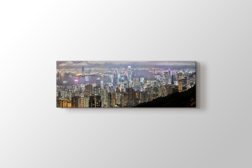 Hong Kong - Night Panorama görseli.