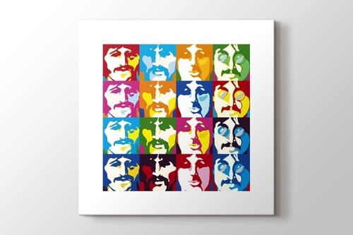 The Beatles PopArt görseli.