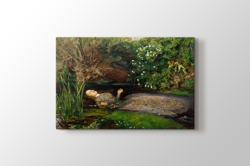John Everett Millais - Ophelia görseli.