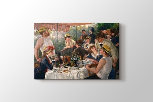 Luncheon of the Boating Party görseli.