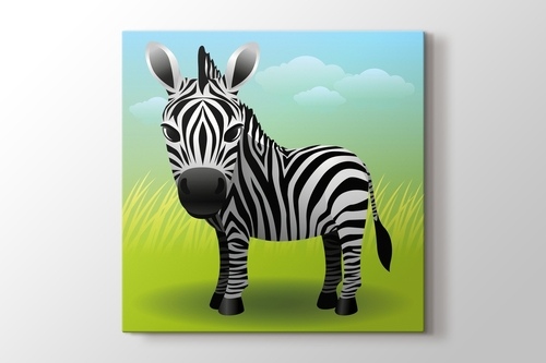 Zebra görseli.