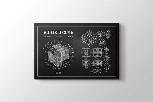 Rubik's Cube Patent görseli.