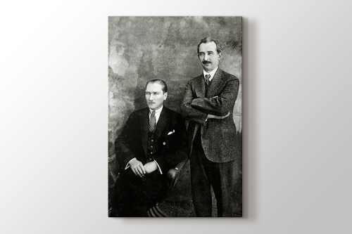 Mustafa Kemal ve İsmet Paşa görseli.