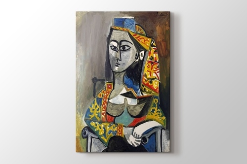 Woman With Turk Costume - Türk Kostümlü Kadın görseli.
