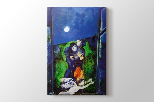 Lovers In The Moonlight Marc Chagall Kanvas Tablo Burada Pluscanvas