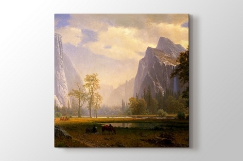 Looking Up the Yosemite Valley görseli.