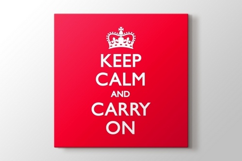 Keep Calm and Carry On görseli.