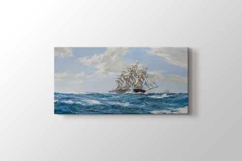 Montague Dawson - Racing Home görseli.