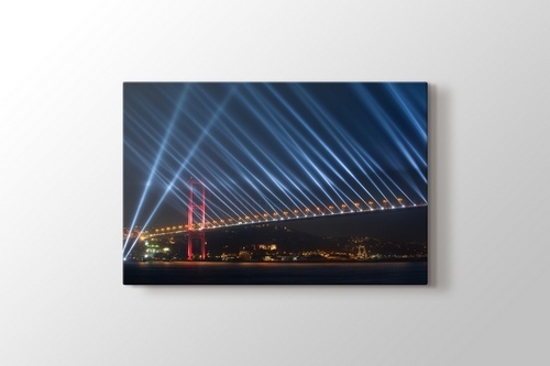 İstanbul - Boğaziçi Köprüsü Cumhuriyet Bayramı Kutlamaları görseli.