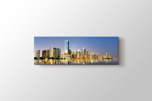 Panoramik Miami Florida görseli.