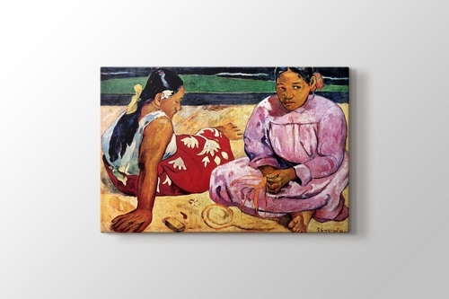 Tahitian Women on the Beach görseli.