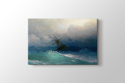 Ship on Stormy Seas görseli.