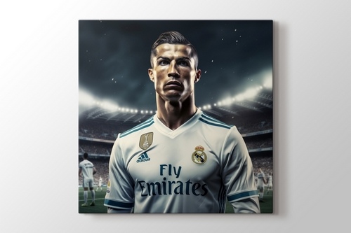Cristiano Ronaldo - The Real Madrid - Futbol görseli.