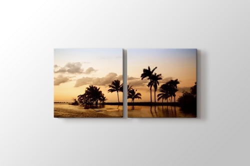 Palms in Ocean görseli.
