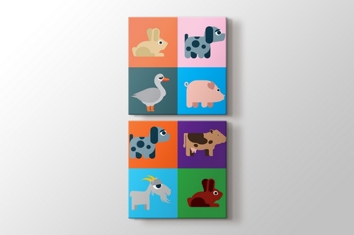 Colored Animals görseli.