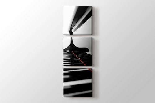 Yakın Çekim Piano görseli.