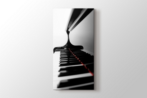 Yakın Çekim Piano görseli.