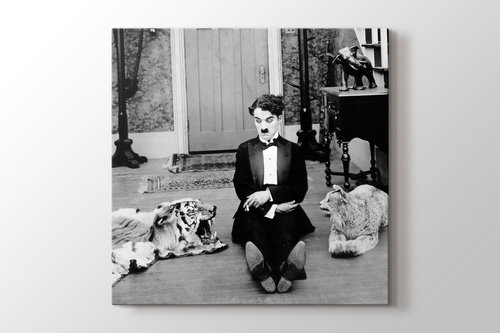 Charlie Chaplin görseli.