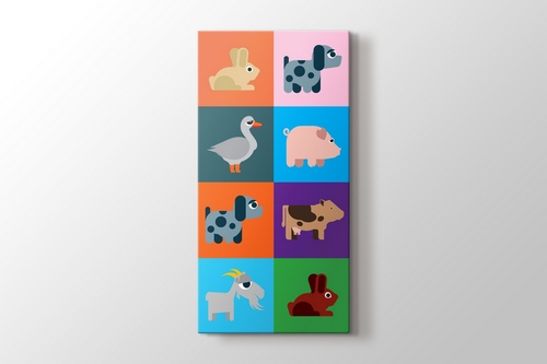 Colored Animals görseli.