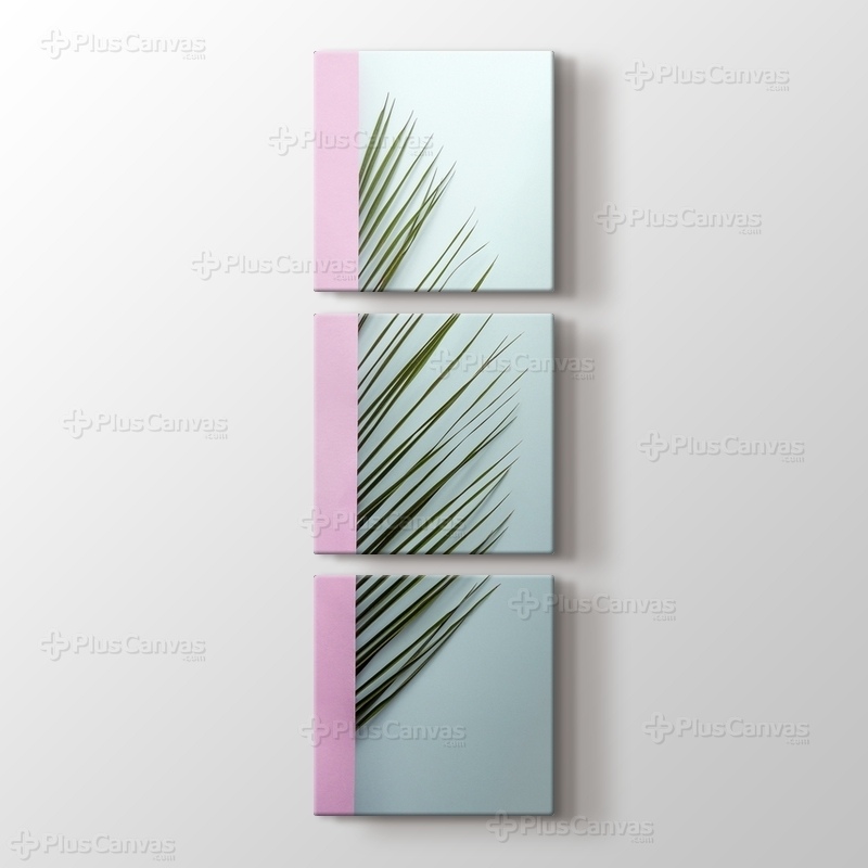 Palm Leaf Half Pink görseli.