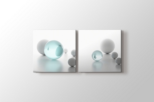 Transparent and Solid Balls görseli.