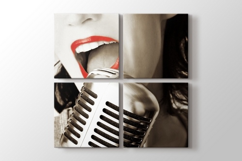 Red Lips and the Microphone görseli.