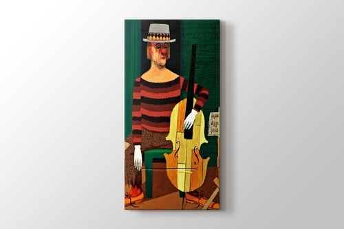 Clown Playing Cello görseli.