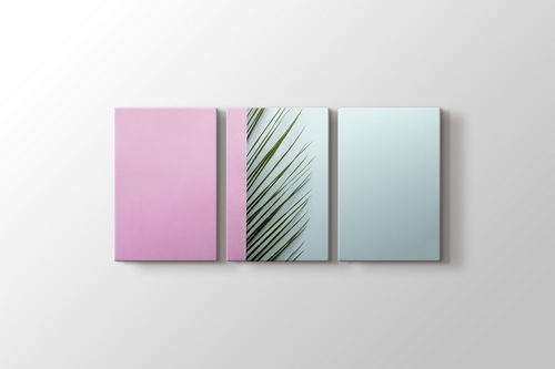 Palm Leaf Half Pink görseli.
