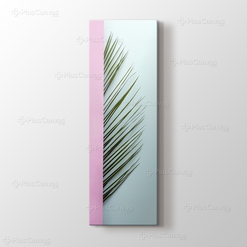 Palm Leaf Half Pink görseli.