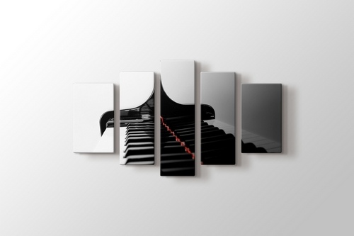 Yakın Çekim Piano görseli.