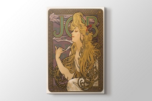 Job - Alphonse Mucha görseli.
