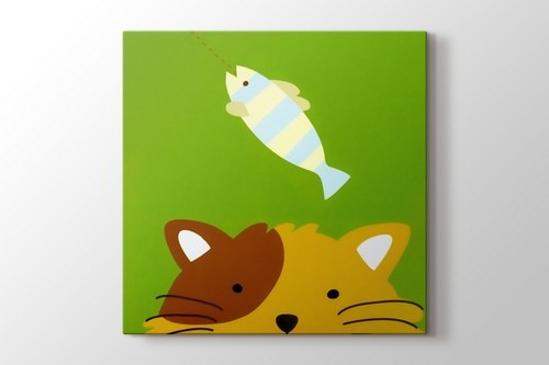 Pussy Cat and the Fish görseli.