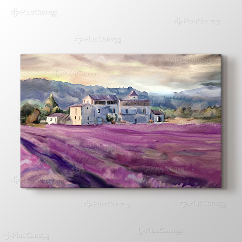 Provence - Lavanta Tarlası görseli.